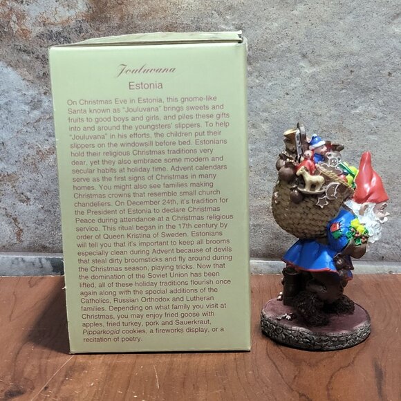 International Santa Claus Collection Jouluvana Estonia Figurine 1993 - Picture 3 of 10